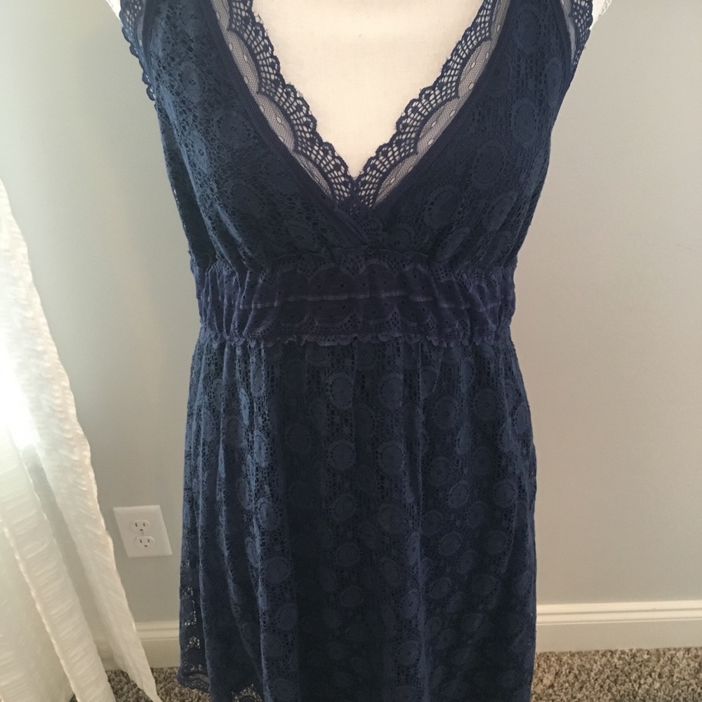 Blue Lace Dress